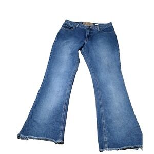 Vintage‎ 90s  Mudd Jeans XX Quality Medium Wash Mid Rise Flare Leg Jeans Size 11